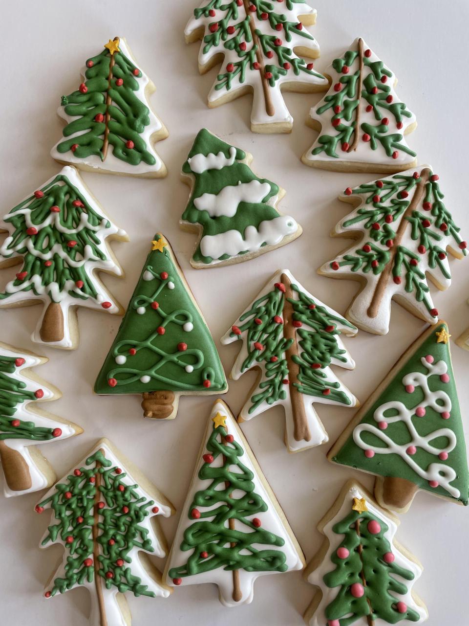 Christmas Tree Cookies : r/cookiedecorating