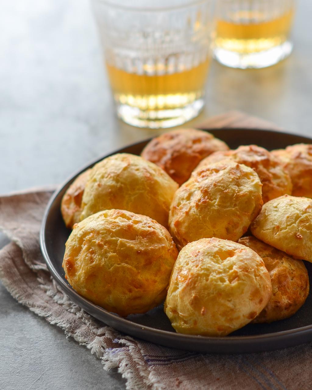 Gougères (French Cheese Puffs) - Once Upon a Chef