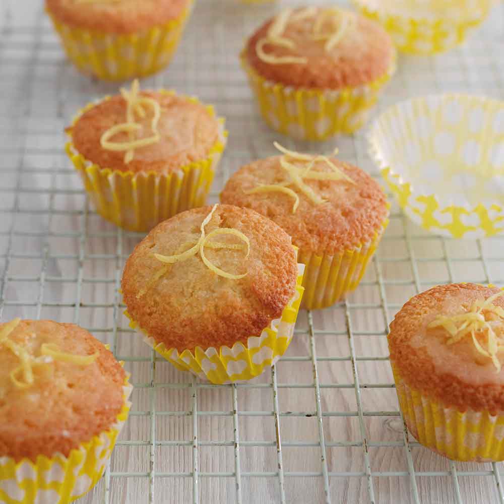 Lemon Drizzle Cupcakes by the Dairy Diary